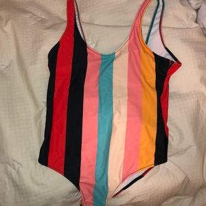 BRAND NEW Super cute, colorful one piece!